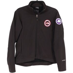 The North Face Trans-Antarctica Expedition 1990 Apex Softshell Sz S Black Jacket
